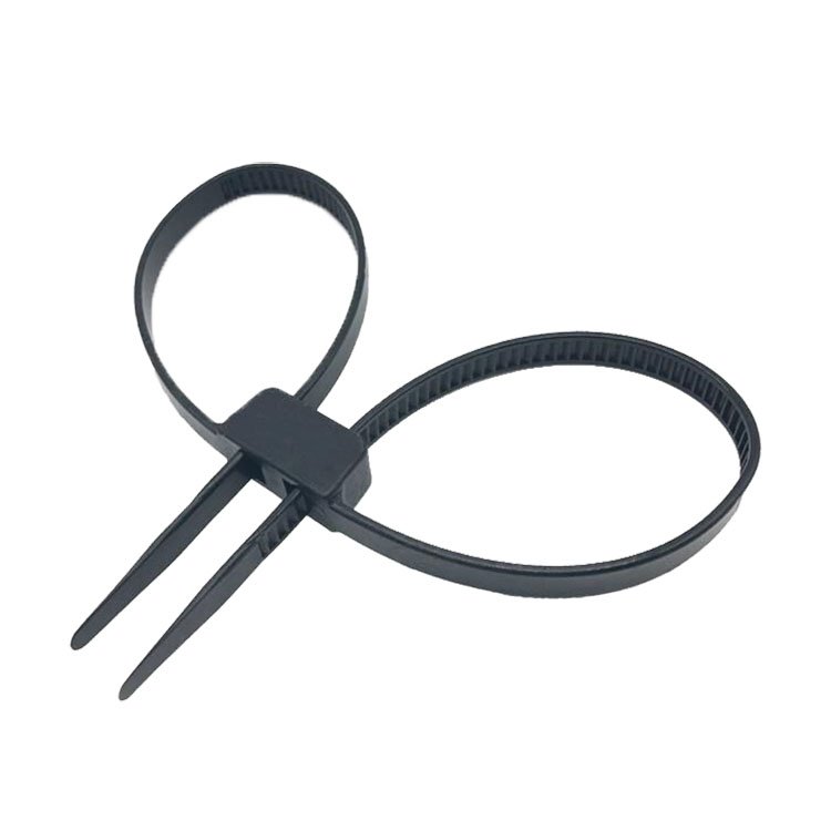 High Quality Cable Tie Manufactory, Strength 10pcs/bag nylon66 police Plastic handcuff 800mm zip ties