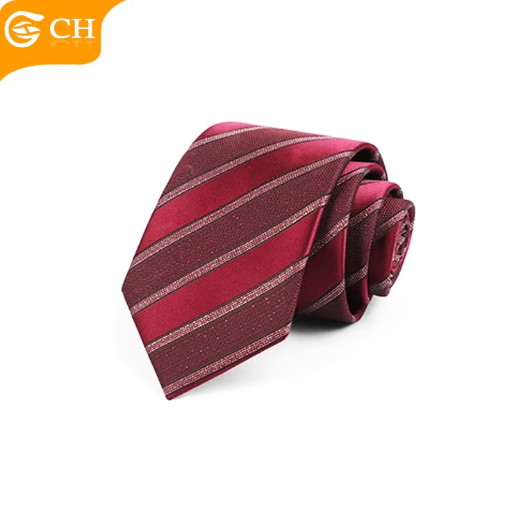 Good Quality Manufacturers Designer Suit Woven Polyester Neckties For Men Personalized Colorful Striped Custom Western Tie
