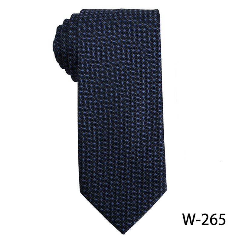 Navy Blue Handmade Factory China Low MOQ ODM OEM High Quality Fashion 100% Polyester Fabric Wholesale Neck Tie