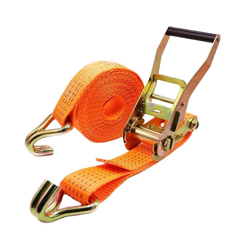 5000kg 50mm 10m cargo control Ratchet tie down Belt Straps Set Ratchet Buckle Lashing Strap