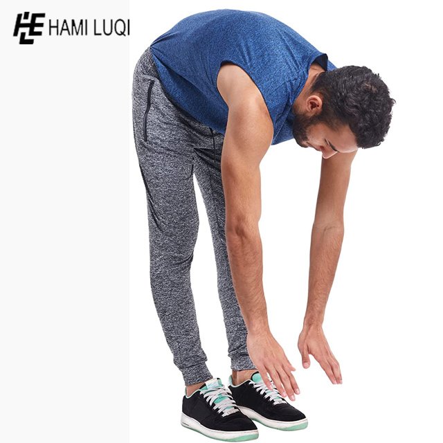 2022 New Arrival Top Recommended Men's Sweatpants Custom Logo Diamond Joggers Side Pockets Sport Style Hot Sale Fabric Trousers