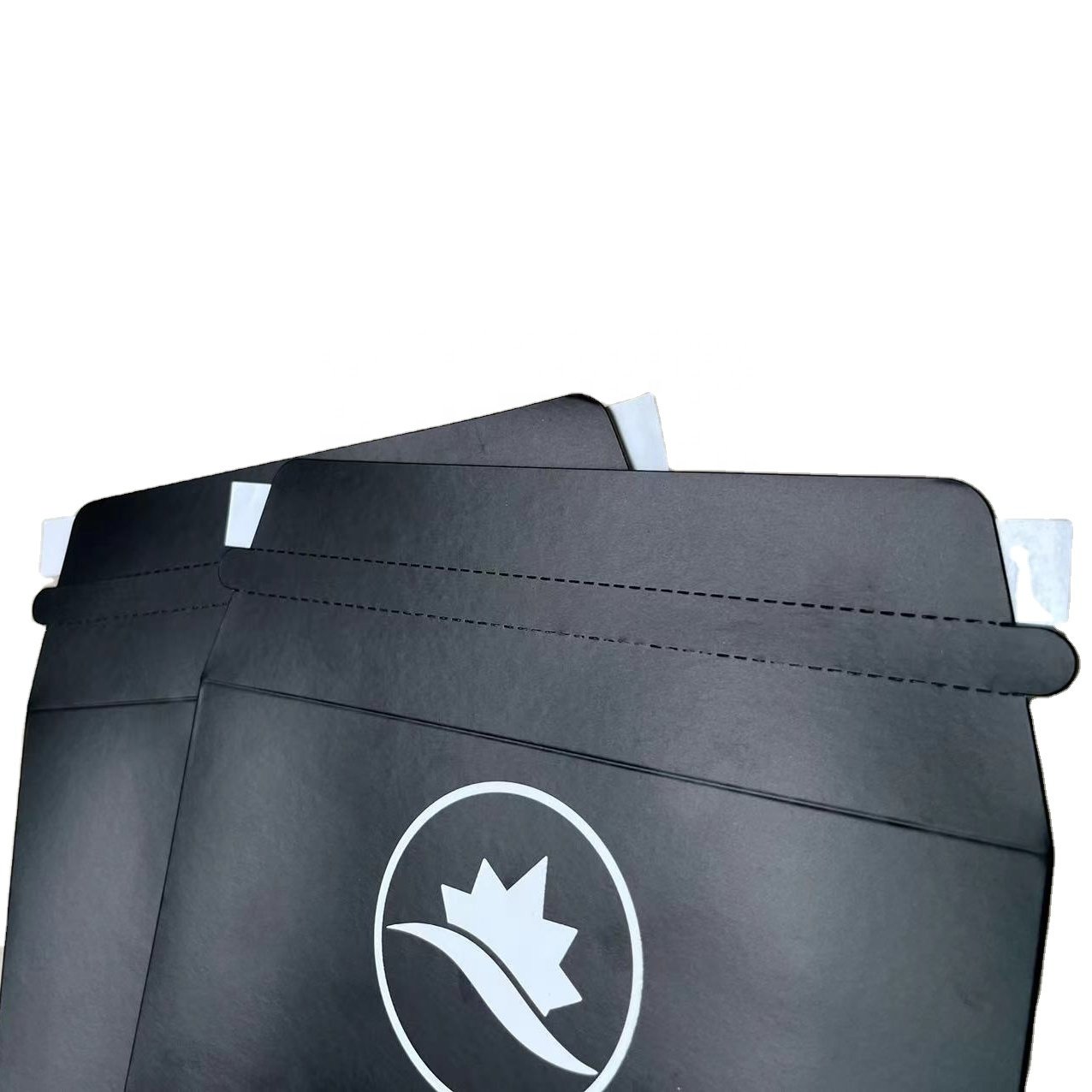 Custom Decorative Black Paper Shipping Mailing Envelopes Bag Courier Mailer Envelopes with your company logo