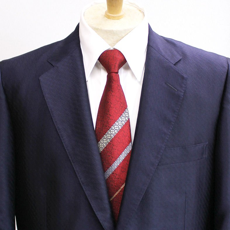 Hot sale high design quality fashion clothes 100% silk Jacquard fabric Neck tie Japanese traditional Woven
