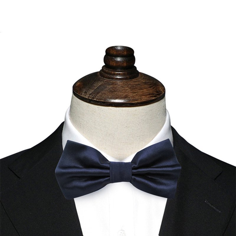 Wholesale Fashion Bow ties Mens Adjustable Solid Bowties Wedding Party Bow Tie For Men