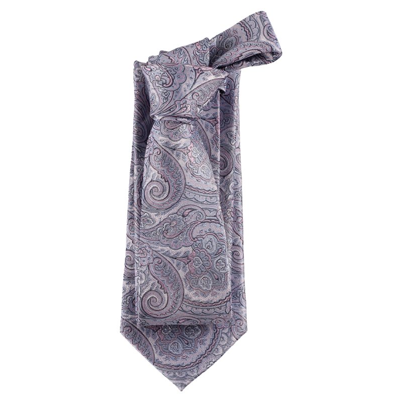 Chinese Manufacturer Wholesale New Design Men's Paisley Pattern Ties Custom Logo 100% Silk Handmade Necktie For Business Men