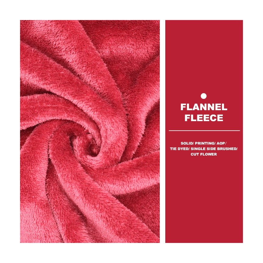 Cheap Factory Price Terry Towelling Fabric Flannel Fleece