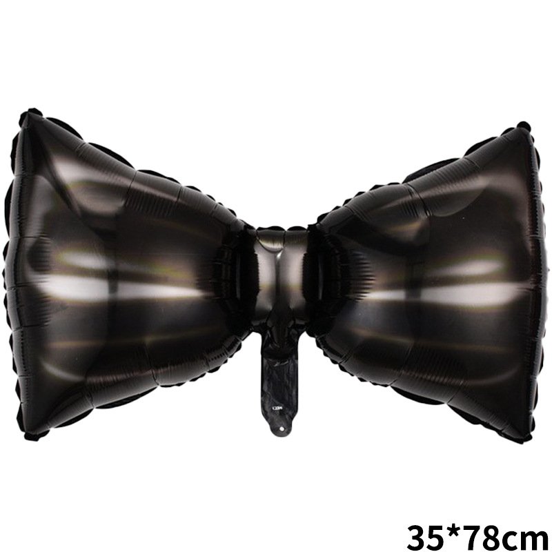18 Inch Father's Day Gift For Dad Decoration Foil Balloon Cartoon Mustache Tie Best Dad Balloon