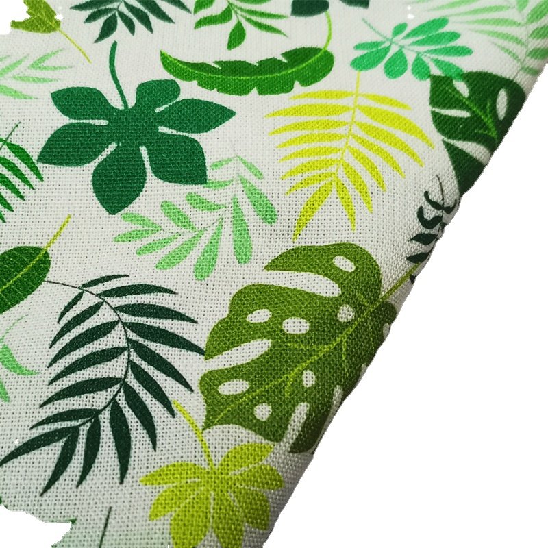 printed fabric for 100% linen ramie linen cotton ramie cotton fabric customize and optional patterns