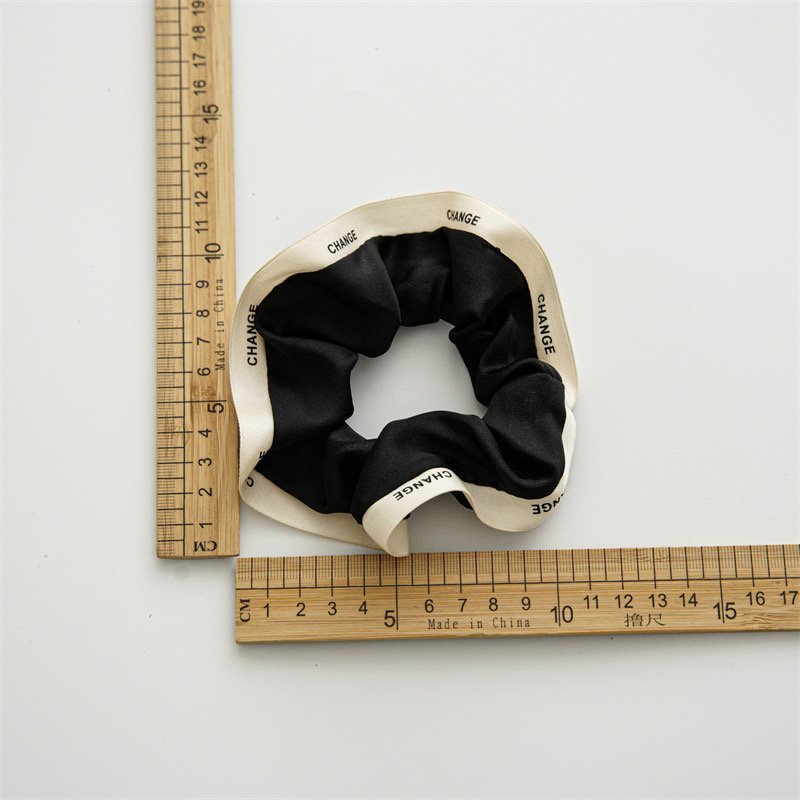 YT New Arrival Luxury Elegant Scrunchies Hair ties Elastic Hair Band Ropes for Women Large Satin Silk Women Hair Scrunchies
