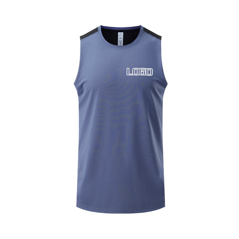 Wholesale Print Fitness Gym Sports Stringer Man Quick Dry Sleeveless fitness bodybuilding Men's Tank Tops Male Solid Undershirts