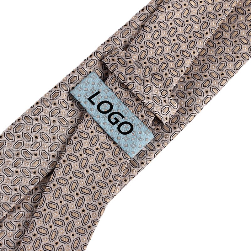 2024 New Arrival Men's Neck Tie Silk Pattern Wholesale Custom Logo High Quality Business Woven Jacquard Neckties For Men