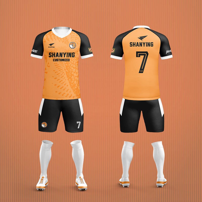Manufacturers' Original Retro Vintage Football Jersey Thai Quality Kids Soccer Uniform with Logo Printing Polyester Sports Wear