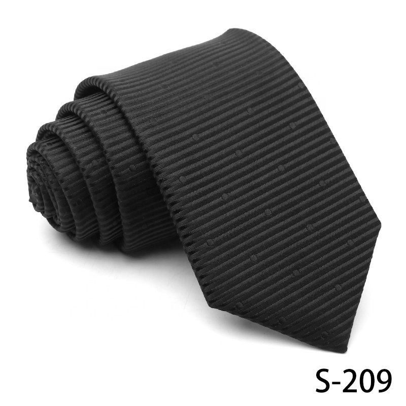 Polyester jacquard tie krawatte for wedding black hot sale cheap fashion design men stripe tie hand made tie