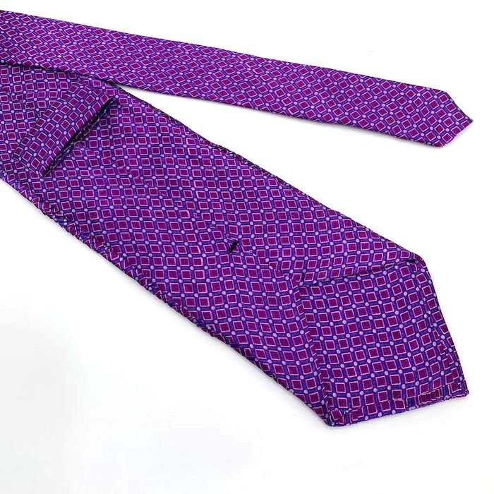 OEM Manufacture 100% Natural Paisley Silk Printed fabric Pleated Necktie