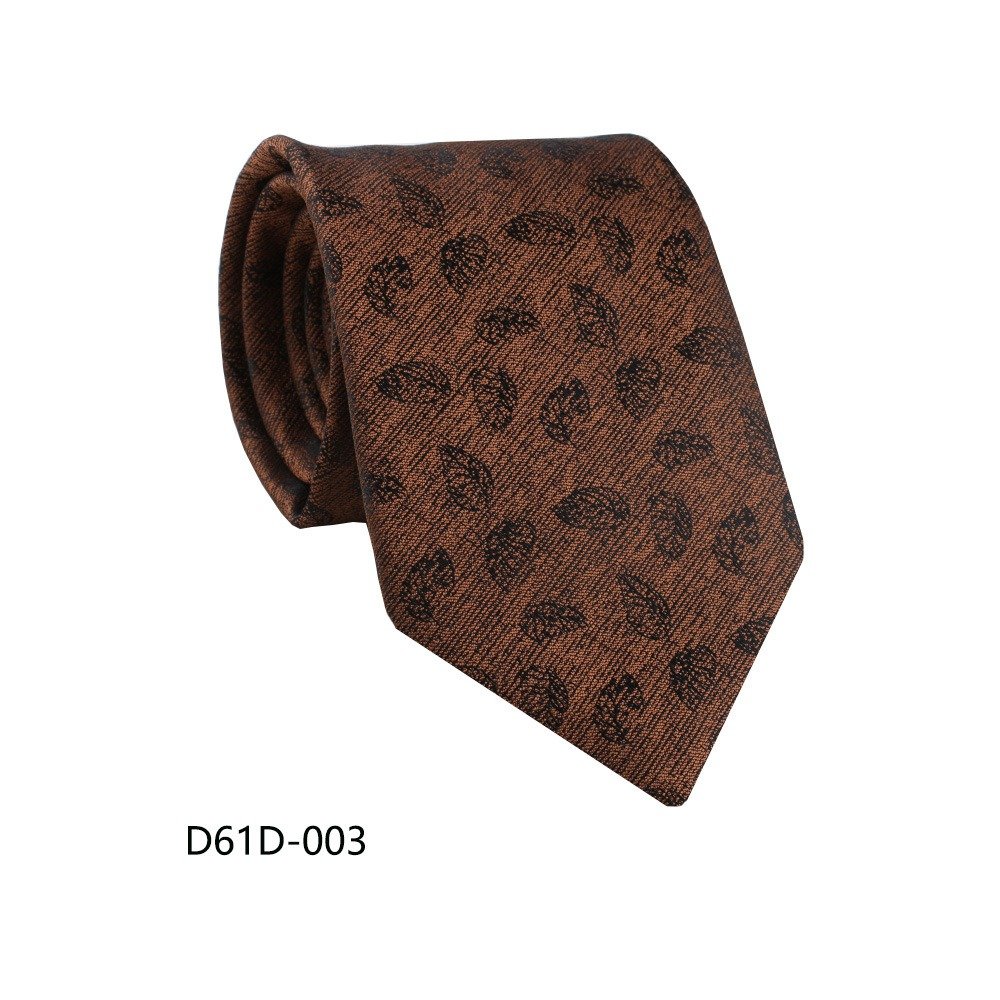 Fashion Men's Polyester Printed Neck Tie White In Good Quality DIY Father's Day