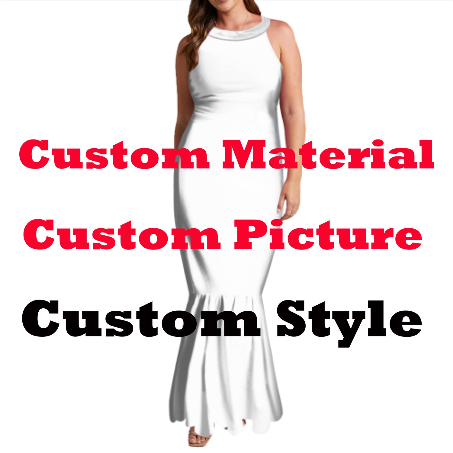 Low Price Wholesale Custom Halter Sleeveless Mermaid Dresses TE PA Polynesian Tribal Fishtail Evening Dresses With Back Neck Tie