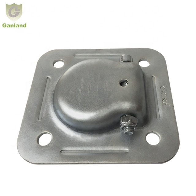 GL-14136 5000 LBS Steel Recessed Pan Fitting Cargo Tie Down Anchor D Ring