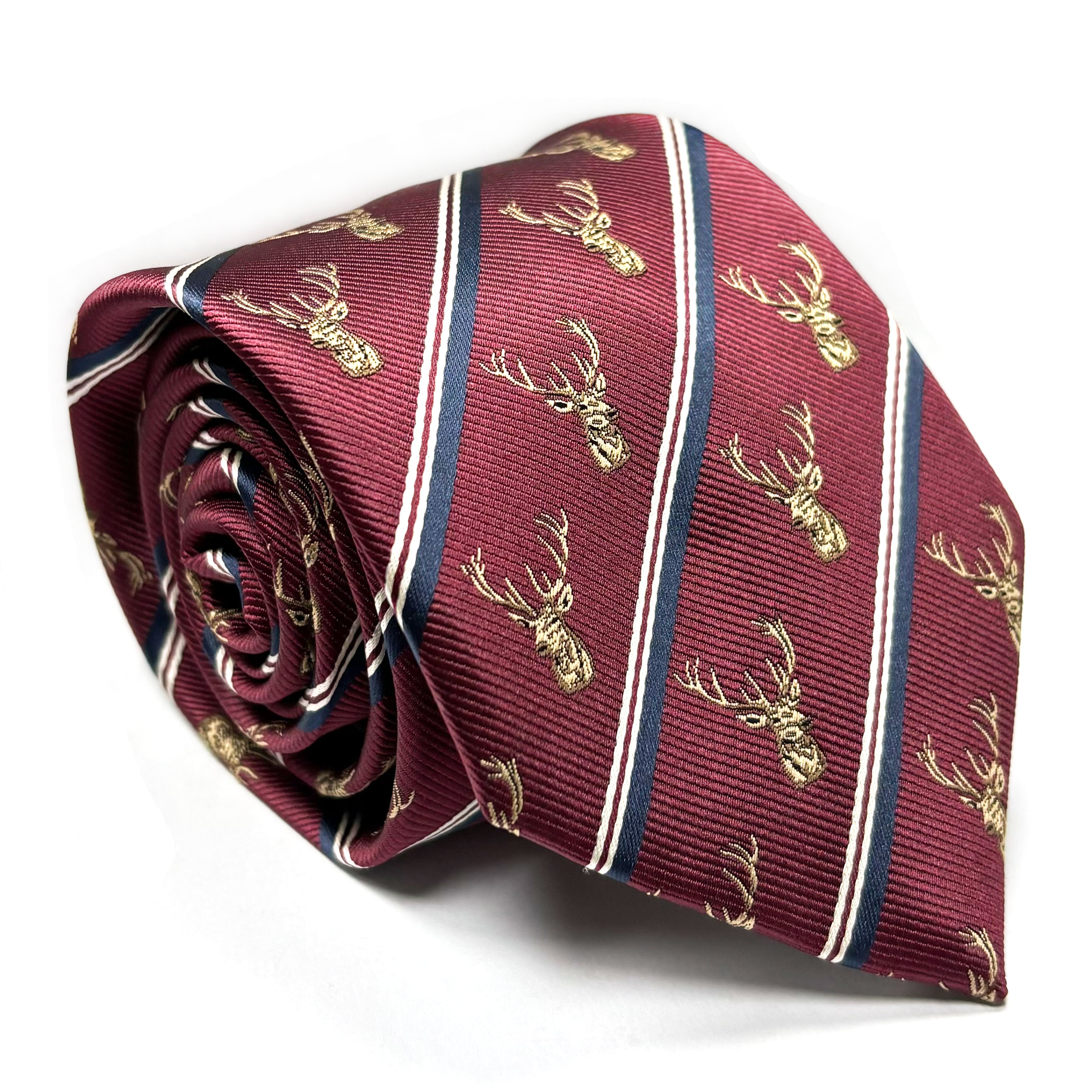 Christmas Ties for Men Holiday Festival Funny Tie and Polyester tie for Vacation Xmas Party Necktie Handkerchief