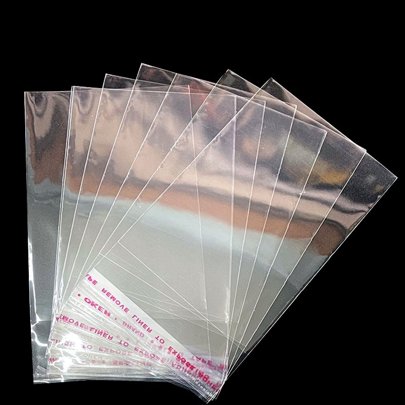 Customized OPP Self Adhesive Seal clear plastic bags Cellophane Packaging Bags Transparent Self Adhesive Seal pouch
