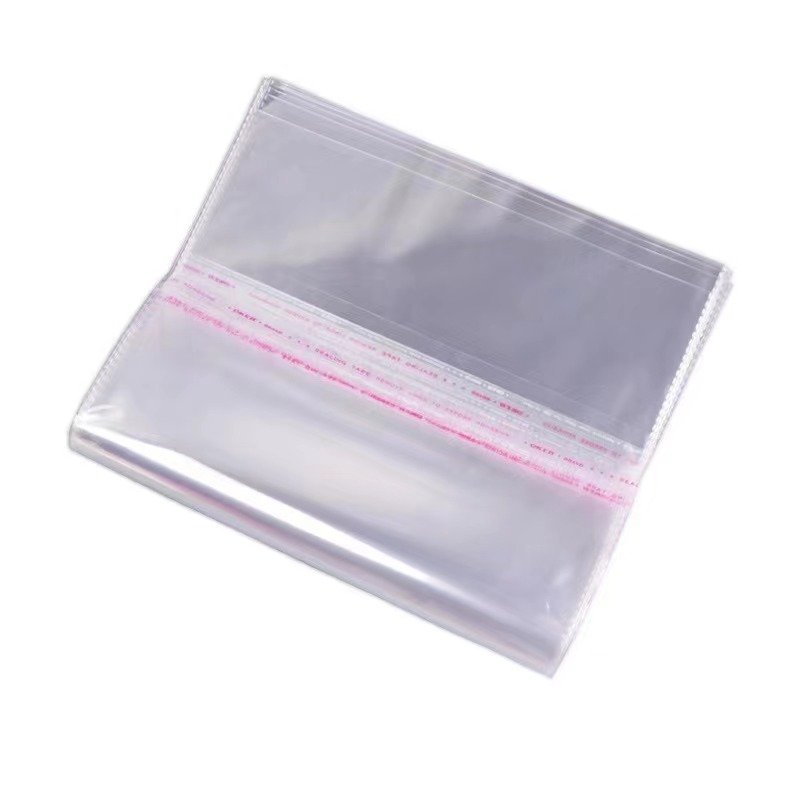 Customized OPP Self Adhesive Seal clear plastic bags Cellophane Packaging Bags Transparent Self Adhesive Seal pouch