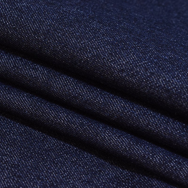 Twill woven 10S 9oz 65% cotton 33% polyester 2% spandex elastic denim fabric for jeans