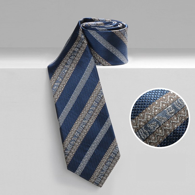 Gift Box Necktie Silk Ties Fashion Plain Gravata Ties Jacquard Woven Silk Ties For Mens Wedding Suits