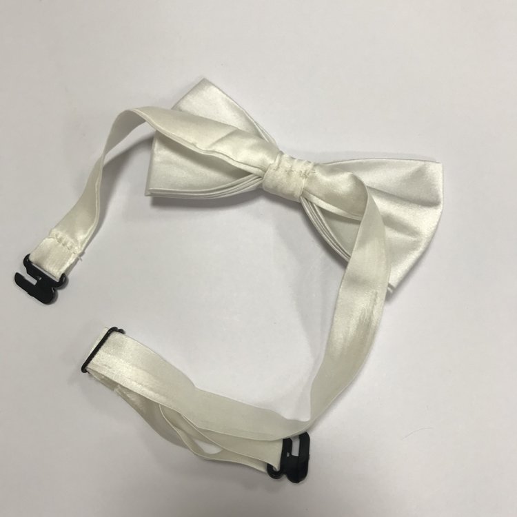 14mm 100%silk charmeuse fabric white silk tie Customizable Man Accessories Ready To Wear For Wedding Party