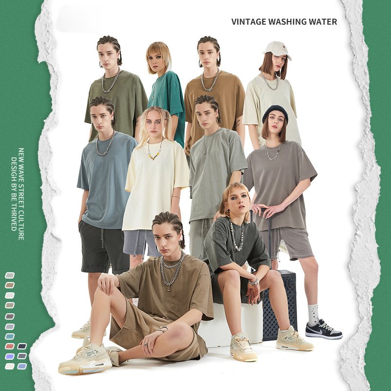 High Quality Cotton Custom T Shirt For Men Blank Heavy Weight Oversized Tshirt Printing Men's T-Shirts