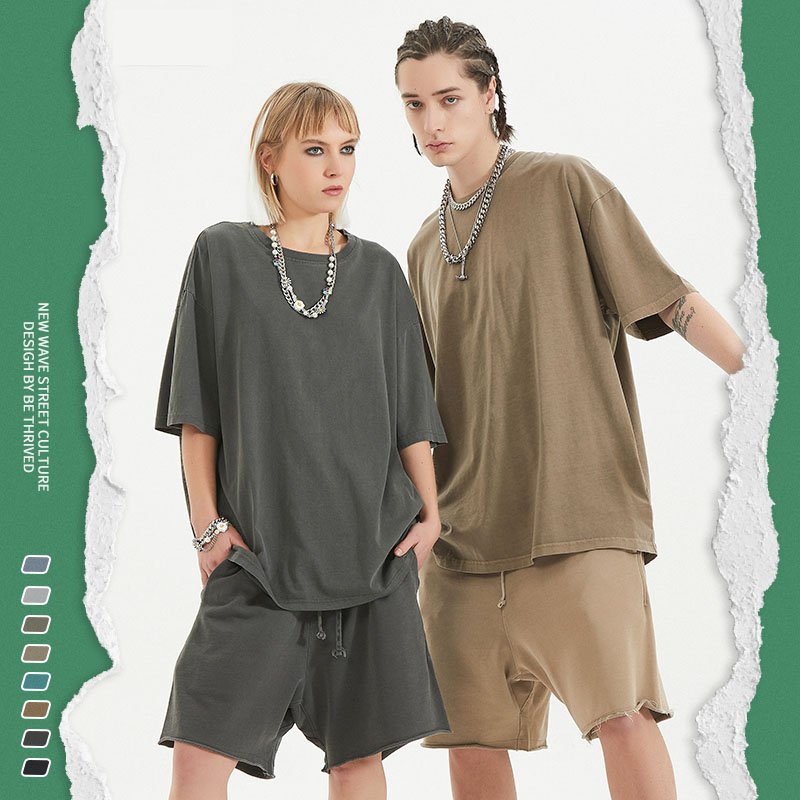 High Quality Cotton Custom T Shirt For Men Blank Heavy Weight Oversized Tshirt Printing Men's T-Shirts