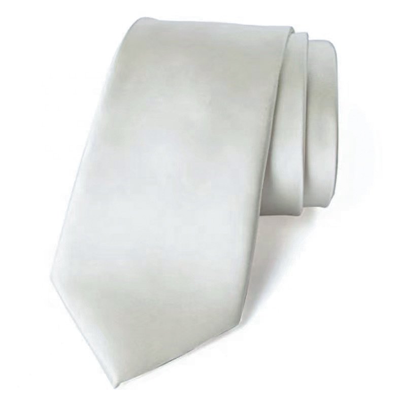Silk touch stock mens italian quality neck ties fashion plain satin orange copper gravata tie business necktie for men