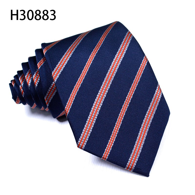 Stripe Fashion Polyester Online Necktie Business Slim Custom Woven Microfiber Skinny Men Ties