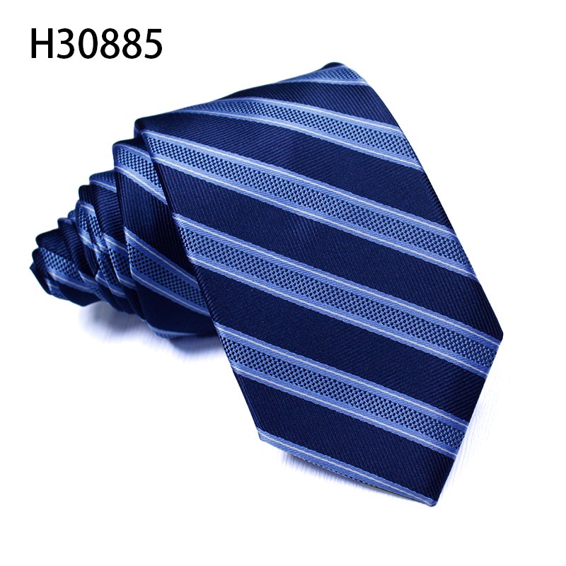Stripe Fashion Polyester Online Necktie Business Slim Custom Woven Microfiber Skinny Men Ties