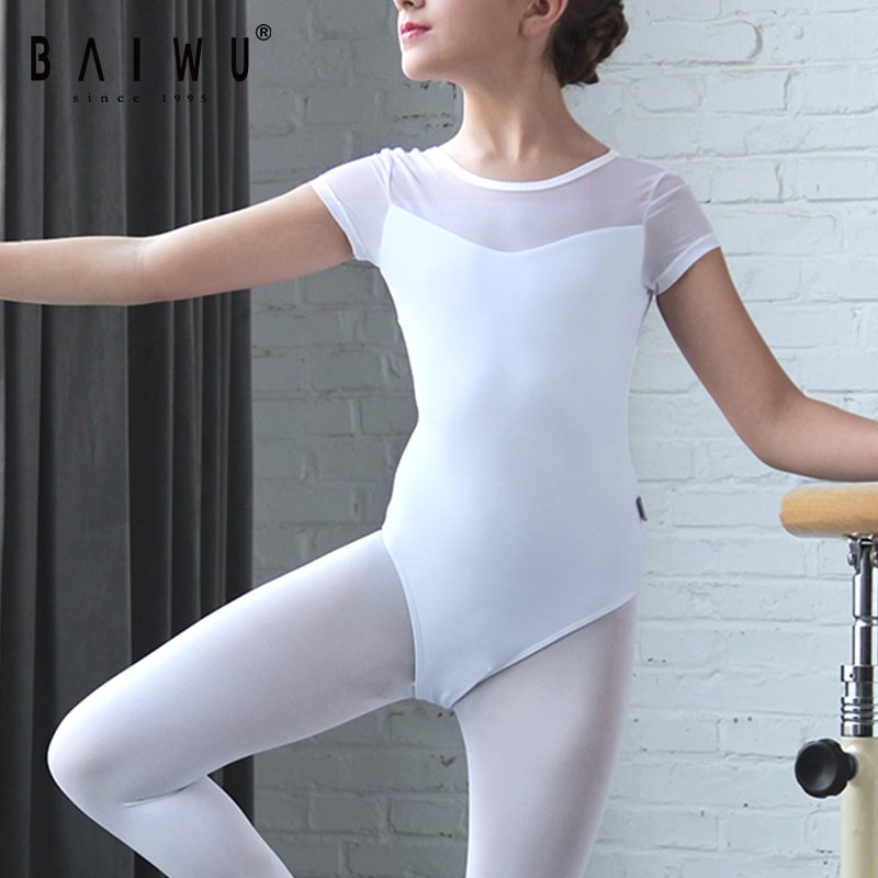 121141023 Baiwu OEM ODM Fashion Dancewear Women Girls Gyminastics Ballet Leotard