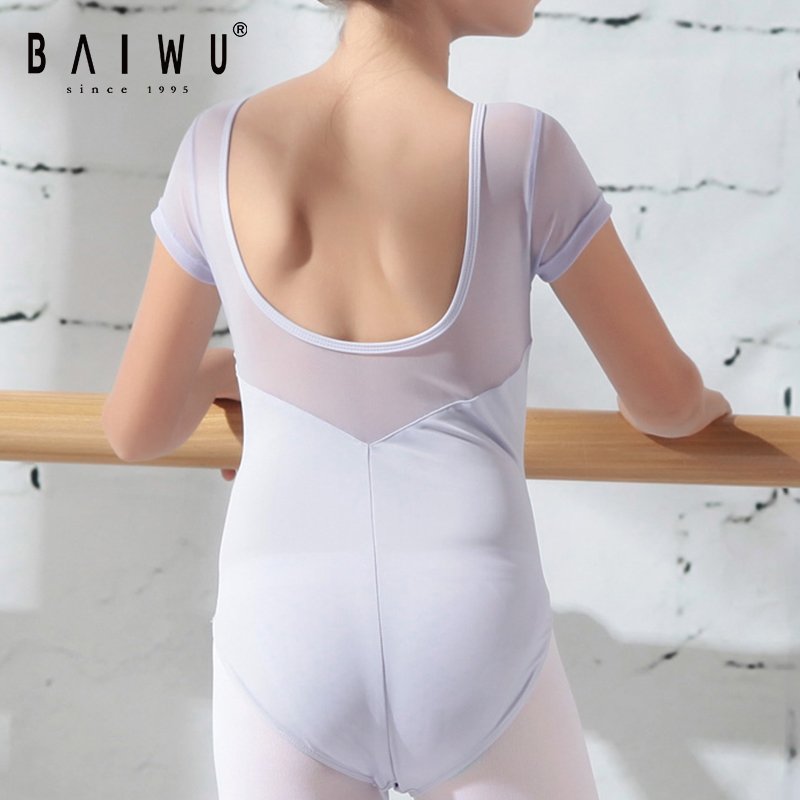 121141023 Baiwu OEM ODM Fashion Dancewear Women Girls Gyminastics Ballet Leotard