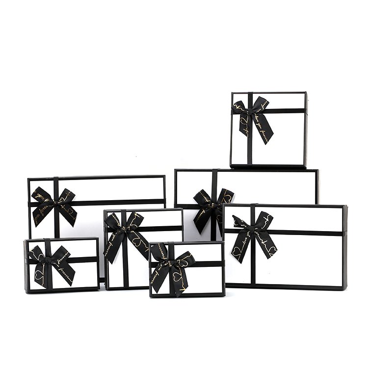 Beautiful Design Rigid Cardboard Paper Gift Box Custom Lid And Base packaging Boxes With Jewelry Box Logo