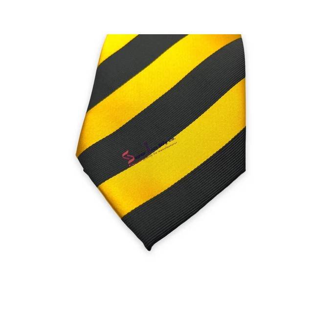 Woven Polyester Stripe Necktie