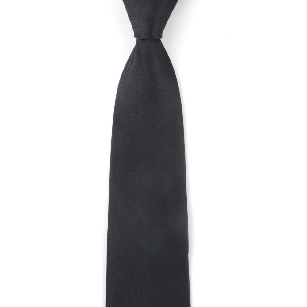 Hot selling pure color Men's tie, polyester tie 8cm solid color fine thread jacquard tie spot a wholesale