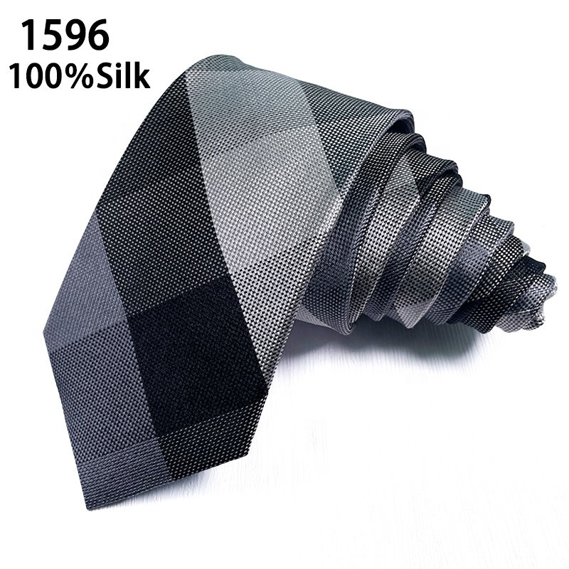 Wholesale high quality pink corbatas para hombres de seda 100 silk neckties cheap corbatas col con rallas amarilla mens silk tie