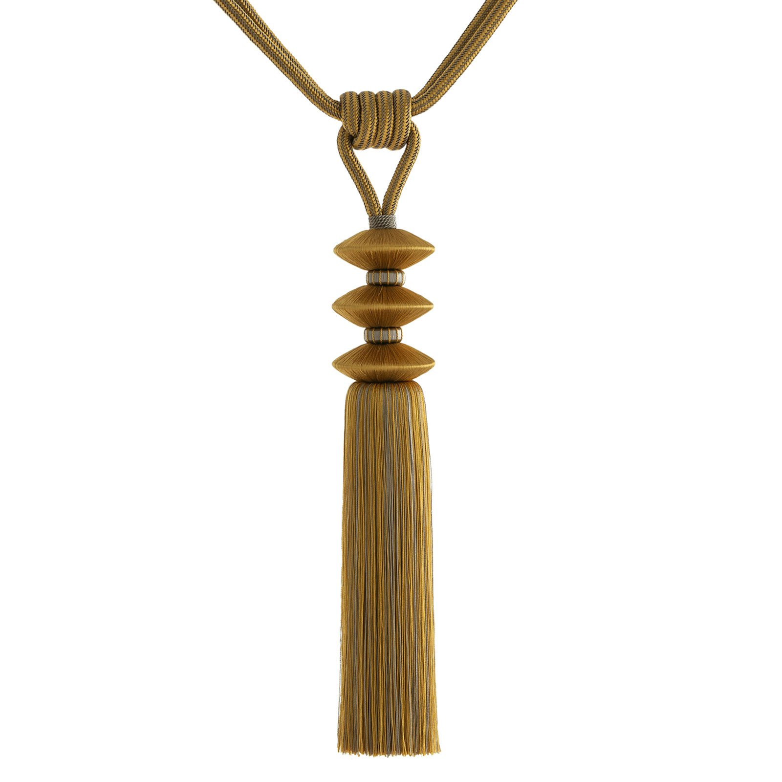 Factory direct sales modern simple new Chinese curtain tie rope hanging ball decoration tie tassel