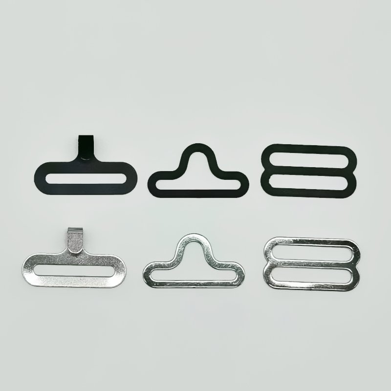Factory Wholesale Underwear Adjustment Buckle Metal Belt Buckles Pet Collar Accessories Tri-Glide Slide Buckle For Bag Strap
