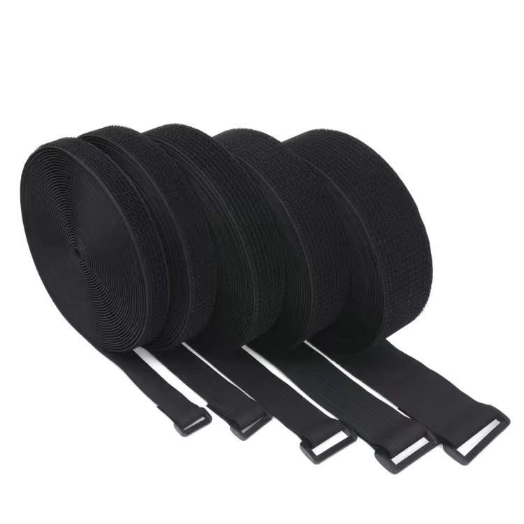 Adjustable Reusable Cable Straps Hook and Loop Cable Ties Home Office Cable Management Use Custom Velcroes strap