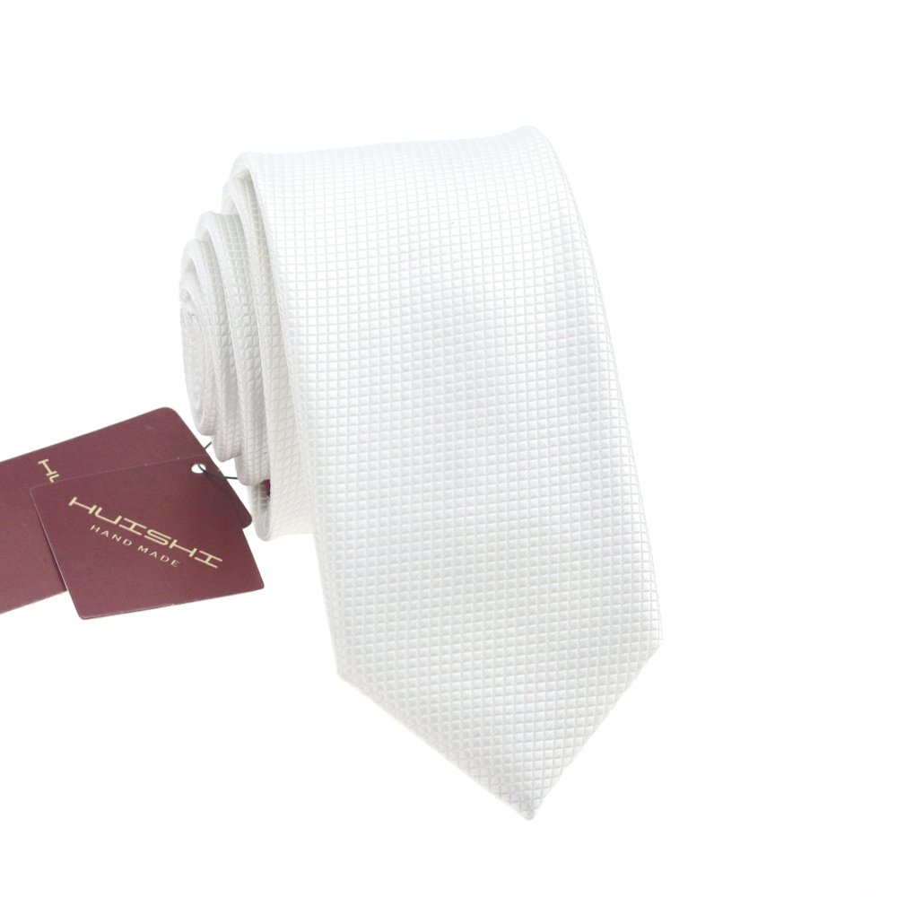 8cm 6cm Skinny Narrow Other Ties White Imported Neckties For Men Wedding