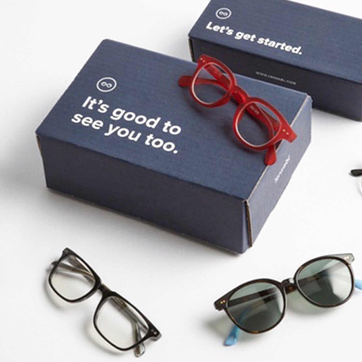 TENGCAI Custom Logo Design Mailer Storage Sunglass Packaging Box Container Eyewear Protective Sunglasses Case