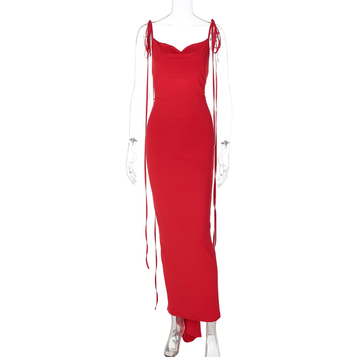 Summer Rose backless pleated tie Wrapped Floral Sleeveless Short Dress Bodycon Dresses