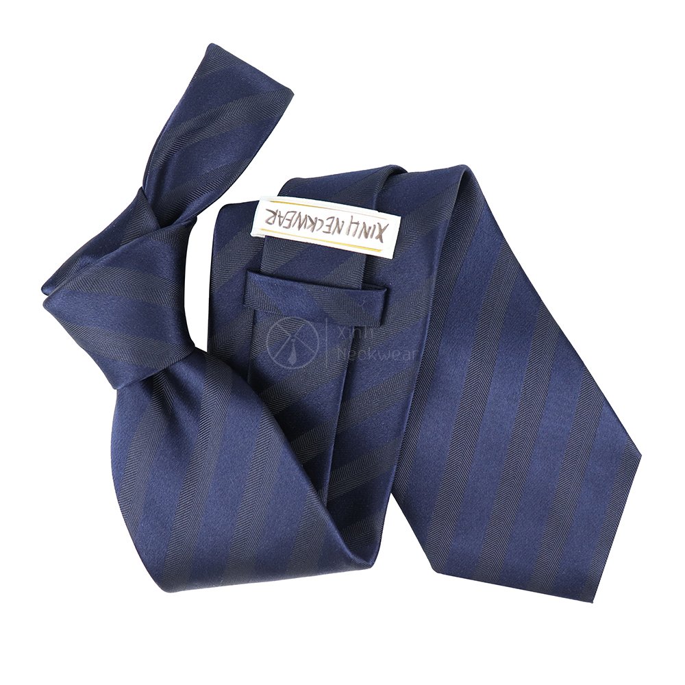 Corbata Para Hombre Blue Herringbone Fat Neck Tie Manufacturer Necktie Man Silk Ties For Men Striped Business