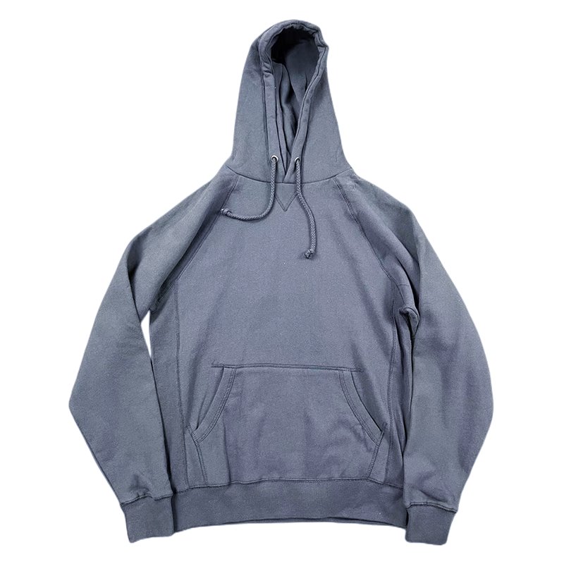 YSJY Wholesale Streetwear Custom Fleece Blank Double Layer Acid Wash Sun Faded Distressed Hoodies Men