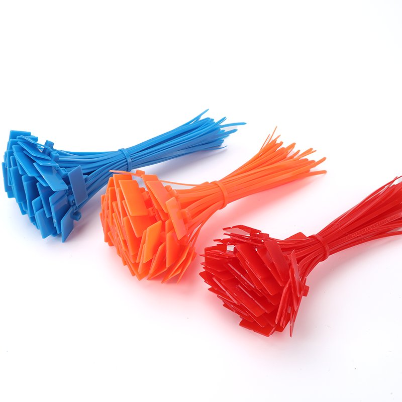 Markers Cable Tag Self-locking Easy Mark Labels Zip ties Plastic Cable ties Tag Labels Nylon Marker Cable ties