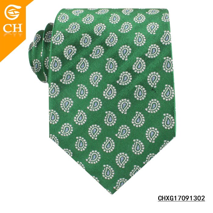 Customised Ties Men Silk Elegant Floral Necktie Jacquard Hand Made Italian Silk Ready Ties