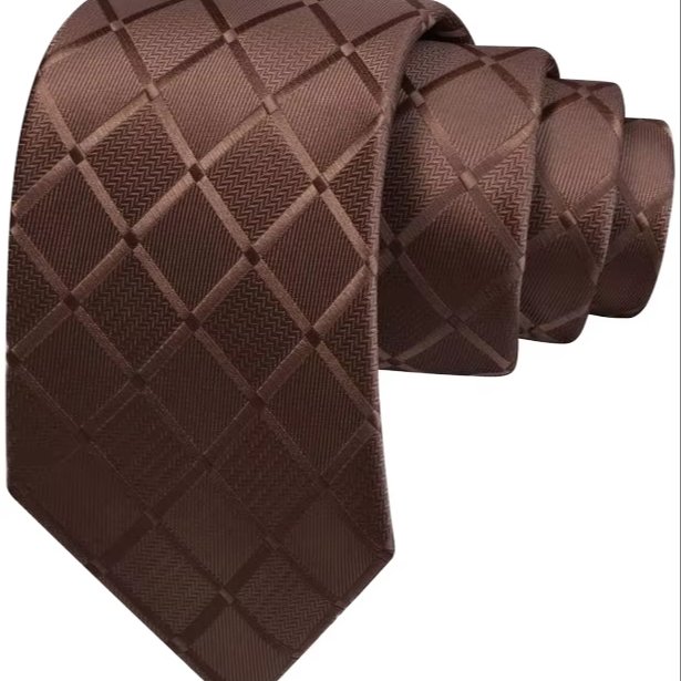 Custom Tie High Quality New Design Classic polyester Silk 8 cm Width Jacquard Luxury Formal Business Wedding silk ties for men