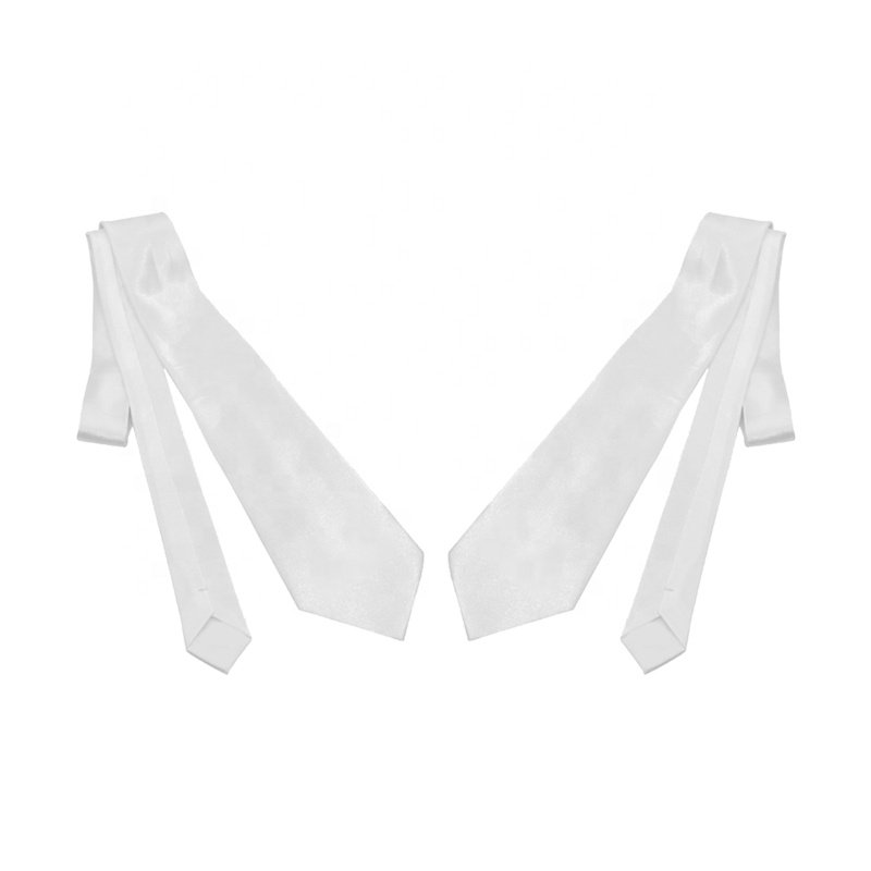 New Arrival DIY Customized Logo Printable Ties Sublimation Blank Necktie